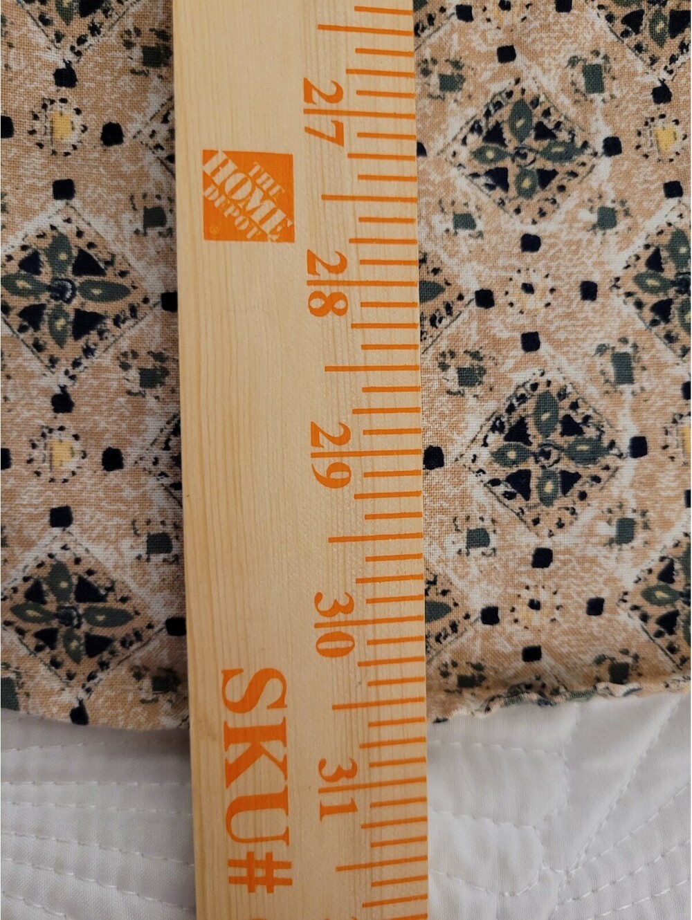 VTG Supreme Men's Lg Short Sleeve Geometric Print Button-Up Cotton Heritage - Picture 9 of 9